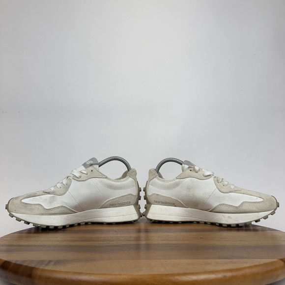 Womens New Balance 327 White Athletic Comfort Training Sneakers Shoes Size 7.5 M - Picture 5 of 8